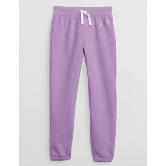 GAP Kids Set Sweatshirt Sweatpants Joggers Purple size 10 - Picture 2 of 9
